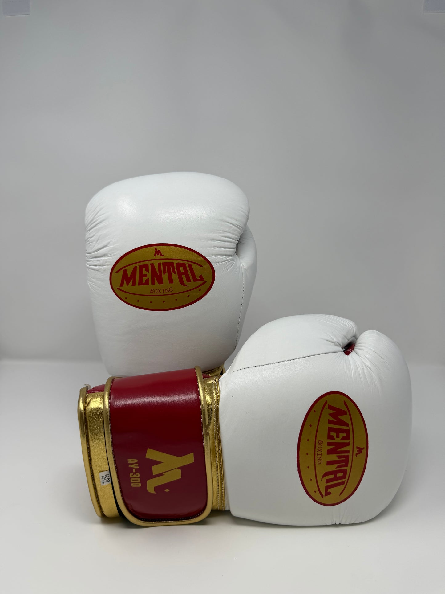 GANTS DE SPARRING - AY-300 - Bordeau/Doré/Blanc