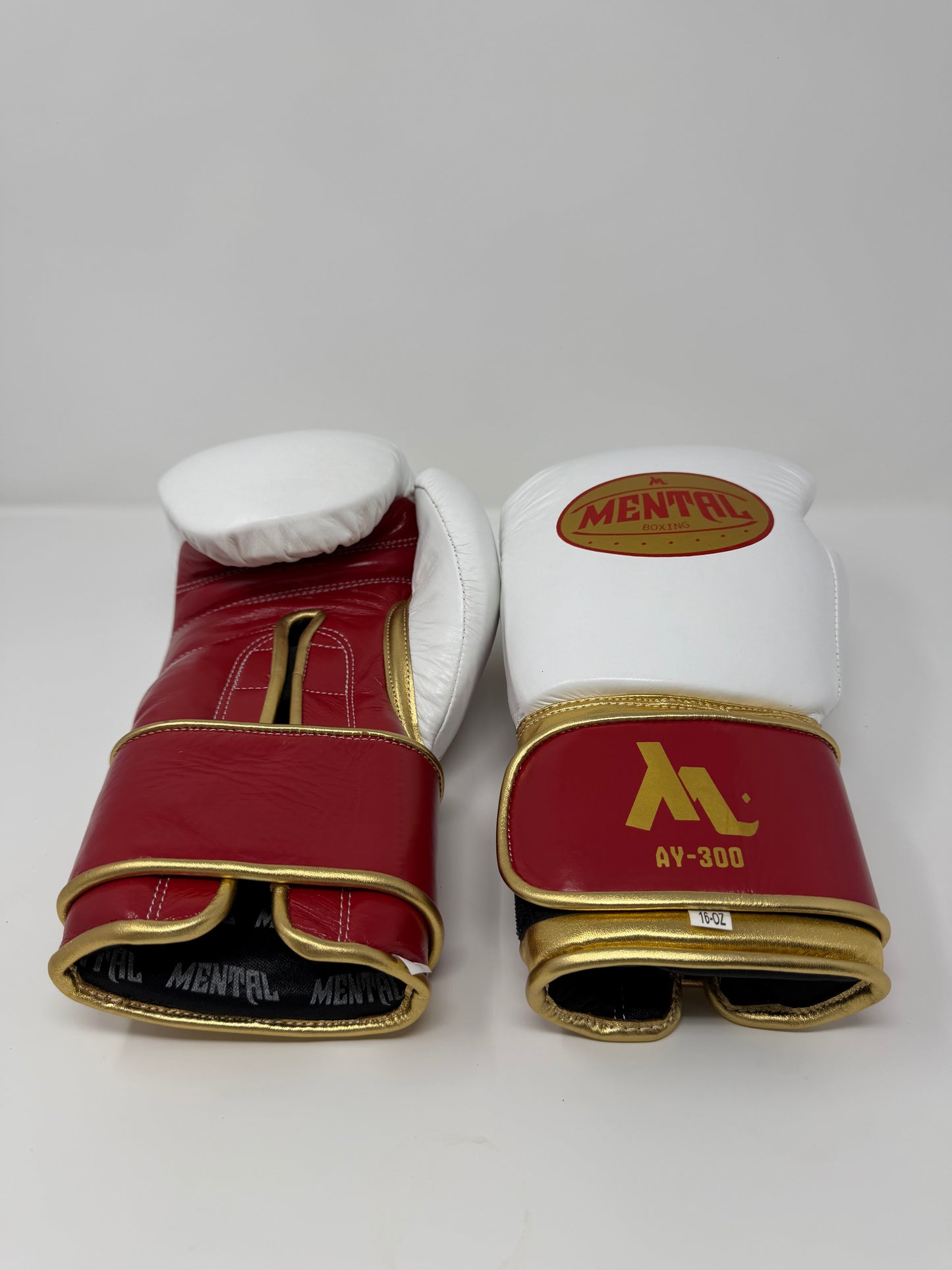 GANTS DE SPARRING - AY-300 - Bordeau/Doré/Blanc