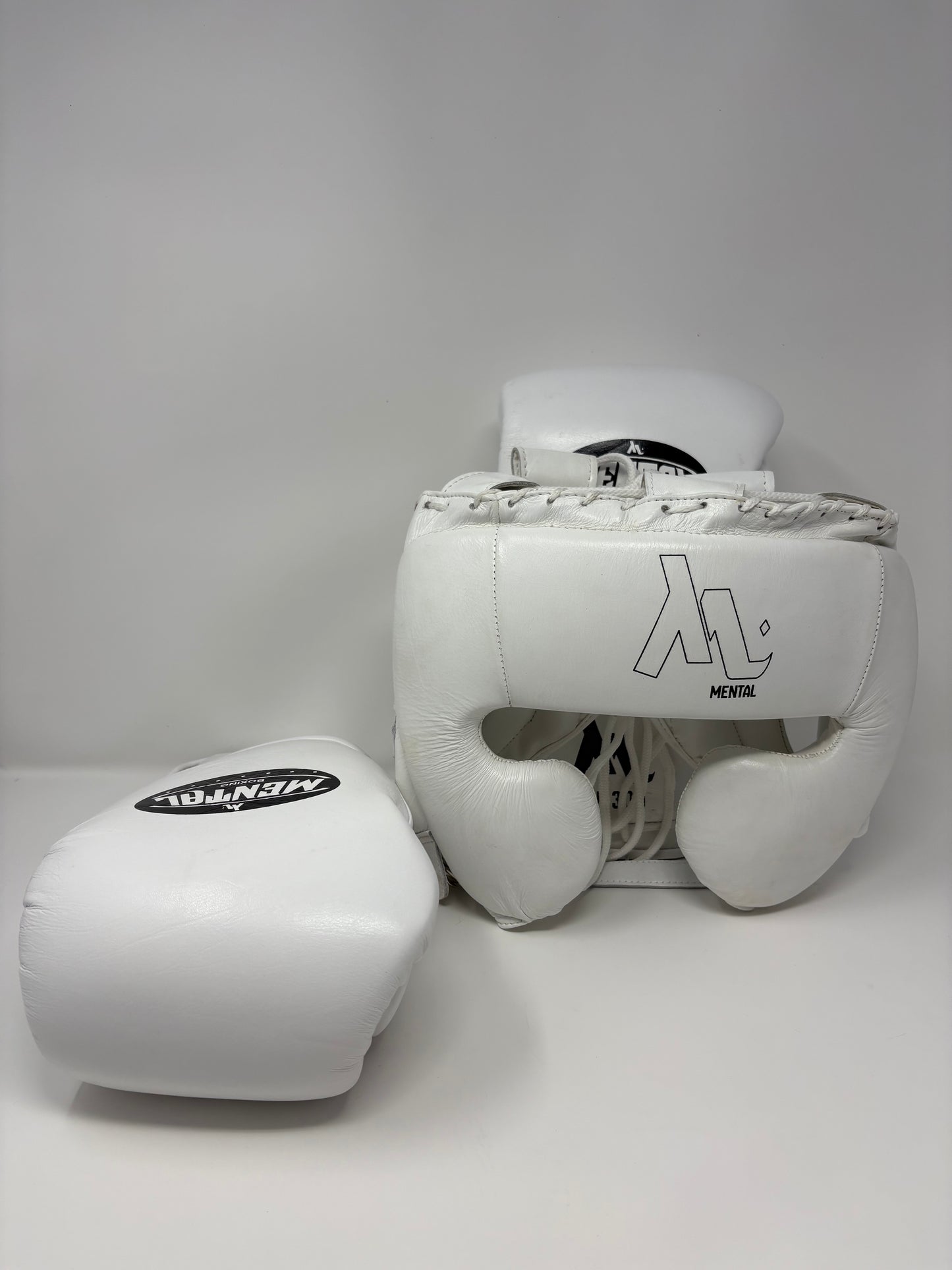 KIT SPARRING - BLANC - AY_300/CASQUE POMETTES
