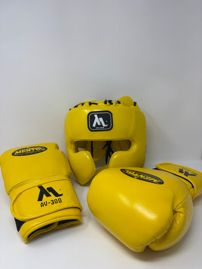 KIT SPARRING - BLANC - AY_300/CASQUE POMETTES